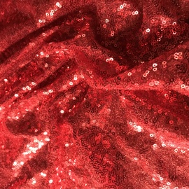 Busy Shiny Sequin RED